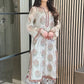 Designer Faux Georgette Top and France Crepe Plazzo Set with Embroidery & Sequence Work - Jaipur Blossom
