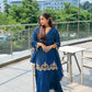 New Designer Party Wear Set Featuring Heavy Fox Georgette Top with Embroidery and Plazzo