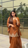 New Designer Party Wear Set Featuring Heavy Fox Georgette Top with Embroidery and Plazzo