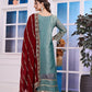 Heavily Embroidered Fancy Top-Plazzo Set with Matching Dupatta - Jaipur Blossom