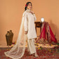 Heavy Crepe Silk Top and Farshi Salwar with Canvas Belt and Butterfly Net Dupatta