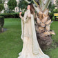 Designer Heavy Chinon Sharara Set with 5mm Sequence Embroidery and Fancy Lace Dupatta