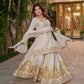 Pure Heavy Natural Crepe Silk Top with Latkan Dori, Sharara Plazzo, and Embroidered Dupatta