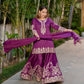 Pure Heavy Natural Crepe Silk Top with Latkan Dori, Sharara Plazzo, and Embroidered Dupatta