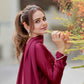 Party Wear Designer Top in Heavy French Crepe with Embroidery and Matching Sharara