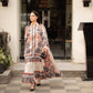 Elegant American Crepe Top and Plazzo Set with Digital Print and Soft Georgette Dupatta - Jaipur Blossom