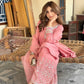 Party Wear Heavy Chinnon Silk Top and Farshi Salwar with Multi-Needle and Zari Work