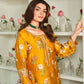 Designer Party Wear Set Featuring Heavy French Crepe Top and Sharara with Embroidery and Dupatta