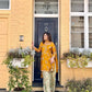 Designer Party Wear Set Featuring Heavy French Crepe Top and Sharara with Embroidery and Dupatta