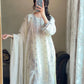 Fancy Party Wear Georgette Top and Palazzo with Hand Embroidery and Sequence Dupatta