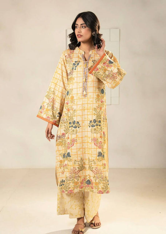 Elegant Heavy Crepe Top with Digital Print Paired with Micro Cotton Bottom for Party Wear
