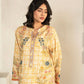 Elegant Heavy Crepe Top with Digital Print Paired with Micro Cotton Bottom for Party Wear