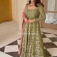 New Designer Party Wear Side Cut Kurti with Sharara in Heavy Faux Georgette and Embroidery Work