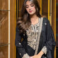 New Designer Party Wear Chinon Silk Top and Sharara Set with Embroidered Dupatta