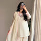 Graceful Partywear Farshi Salwar Suit in Rayon Cotton Silk with Zari Detailing
