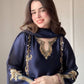 Elevate Your Ethnic Charm with This Premium Crepe Silk Top and Farshi Salwar Ensemble
