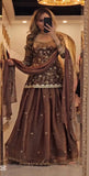 Exquisite Lehenga Set in Heavy Fandy Silk with Fully Stitched Top and Fancy Border Dupatta