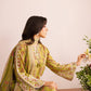 Designer Party Wear Top & Farshi Salwar Set in Heavy French Crepe with Digital Print & Embroidery