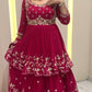 Lehenga Set in Heavy Faux Georgette with Embroidery Sequin Detailing