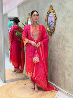 Designer Party Wear Top and Bottom Set with Fancy Dupatta and Embroidery Work