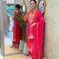 Designer Party Wear Top and Bottom Set with Fancy Dupatta and Embroidery Work