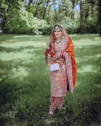 Nikita-MF Hevay Natural Crep Silk Farshi Salwar suit