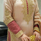 Elegant Chinon Silk Party Wear Outfit with Embroidered Top and Coordinated Bottom