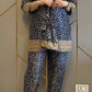 Luxury Digital Printed Co-Ord Dhoti Outfit with Fancy Embroidery and Sequence Design