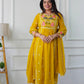 Stylish Party Wear Outfit with Designer Top, Matching Pant, and Embroidered Fancy Dupatta