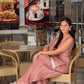 Designer Pink Frendy Silk Set with Stone Hand Embroidery and Real Mirror Lace Border