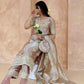Contemporary Designer Look in Jimmy Choo Silk with Sequins and Embroidery Detailing