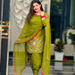 Graceful Party Wear Ensemble in Faux Georgette with Sequins & Embroidery Detailing