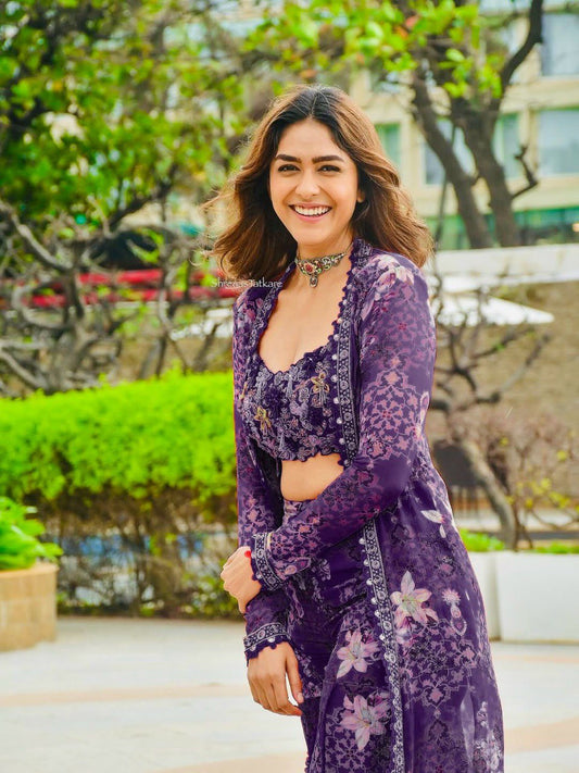 Bollywood-KD Designer Sharara Set with Shrug