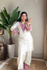 Hani-SR Pure Khadi Cottan Designer Co-ord Set