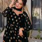 Premium Designer Heavy Faux Georgette Gown & Pant Set with Beautiful Embroidery Work and Graceful Full Sleeves