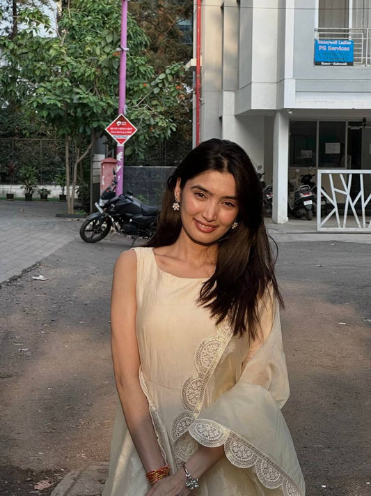 Stuti-MC Heavy Visitra Silk Gown set