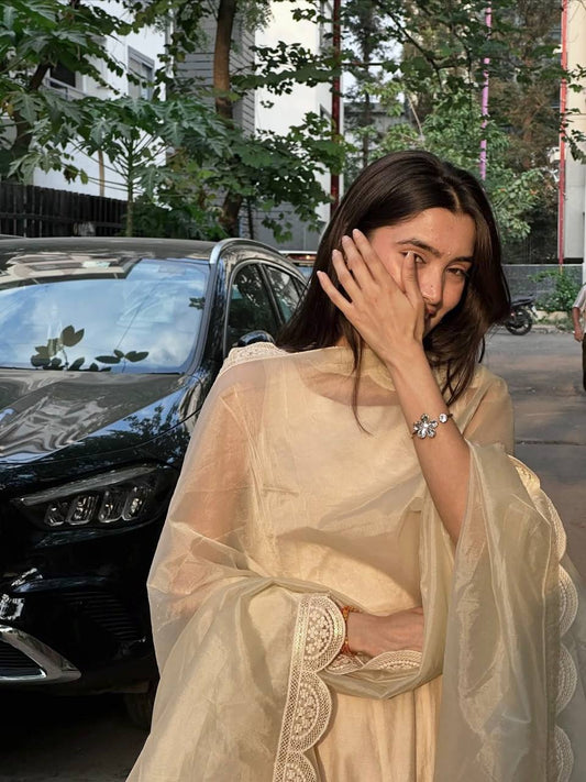 Stuti-MC Heavy Visitra Silk Gown set