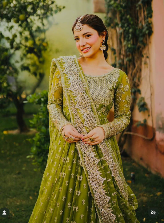 Amita-WW New Design Fox Georgette Gown set