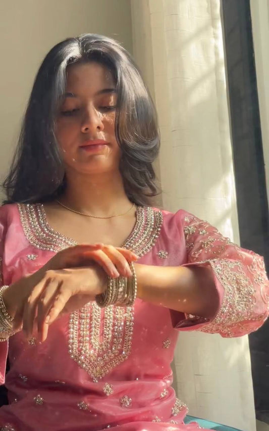 Samaya-PD Pur Jimmy Choo Top-Plazzo set