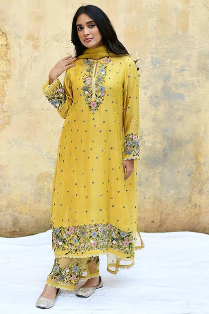 Kajal-NSR Heavy Faux Georgette Kurti Plazzo set