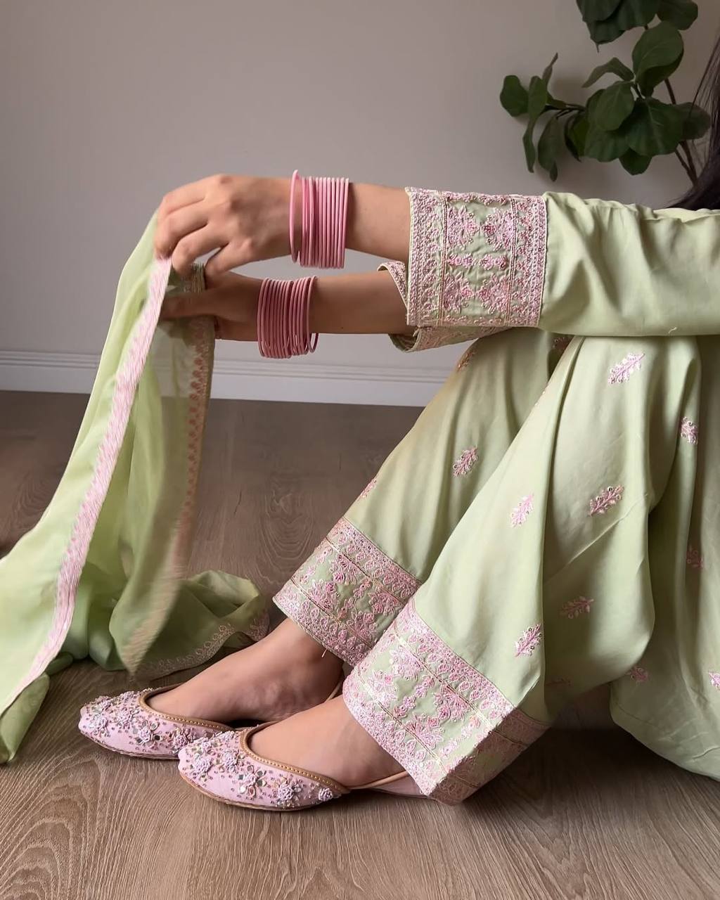 minaxi-mf rayon cotton silk  top farshi salwar suit maruti fashion (mf)