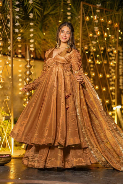 Krinal-NF Heavy Fendy Silk Anarkali suit NF