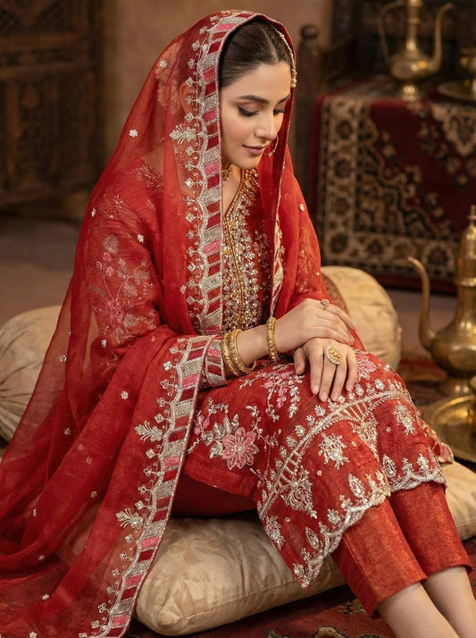 Priyanka-SRK Pure Crunchy SILK Top pent set SRK