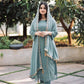 Designer Party Wear Look Heavy Faux Georgette Top Bottom & Dupatta Set - Jaipur Blossom
