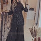 Premium Designer Ensemble in Heavy Fox Georgette with Embroidered Top, Plazzo & Fancy Dupatta