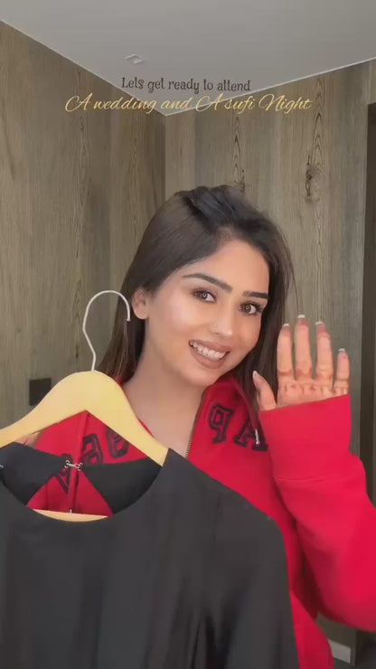 Bela-TD Roman silk Anarkali Gown set