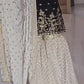 Elegant Party Wear Top in Heavy Faux Georgette with Micro Cotton Inner and Matching Plazzo