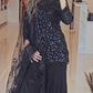 Premium Designer Ensemble in Heavy Fox Georgette with Embroidered Top, Plazzo & Fancy Dupatta